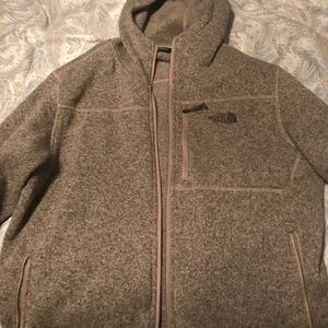North Face Fleece Full Zip Hoodie XL